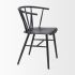 Colin Dining Chair (Black  Metal)