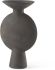 Kaz Vase ( 11.2H - Earthy Brown Ceramic)