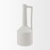 Burton Jug Vase (11.6H - Off-white Sandy Textured Ceramic)