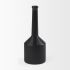 Burton Jug Vase (11.6H - Matte Black Ceramic)