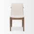 Cavett Dining Chair (Cream Boucle Fabric & Light Brown Wood)