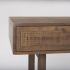 Grier Desk (Medium Brown Wood & Cane  Accent)