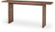 Grier Console Table (Medium Brown Wood & Cane  Accent)