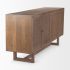 Grier Sideboard (Medium Brown Wood & Cane  Accent)