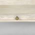 Arelius Coffee Tables (Square - White Wood & Gold Metal)