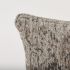 Khloe Pillow Cover (14x26 - Taupe  & Jacquard)