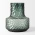 Jolene Vase (Short - Green Glass)