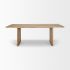Grier Dining Table (Light Brown  Wood & Cane  Accent)