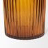 Dawn Vase (Short - Amber Glass)