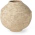 Ritu Pot Vase (Large - Beige Paper Mache)
