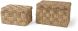 Hanalei Boxes (Set of 2 -  Seagrass)
