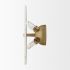 Dolly Wall Sconce (Gold Metal &  Alabaster)