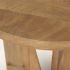 Mattius Accent Table (Light Brown Wood)