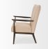 Argent Accent Chair (Beige Boucle Fabric)