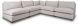 Halston Modular Sectional (L-Shaped - Armless - Light Grey)