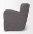 Dunstan Accent Chair (Charcoal Fabric)