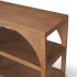 Bela Console Table (Large - Brown Wood)