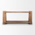 Eula Console Table (Brown Wood)