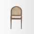 Elle Dining Chair (Brown Wood & Cane)