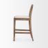 Elle Counter Stool (Brown Wood & Cane)