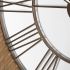 Rondell Wall Clock (Gold Metal &  Wood)