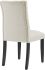 Duchess Dining Chair (Beige Button Tufted Fabric)