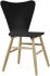 Cascade Dining Chair (Black Wood)