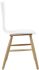 Cascade Dining Chair (White Wood)