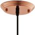 Dimple 11 In Bell-Shaped Rose Gold Pendant Light