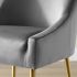 Discern Dining Chair (Grey Velvet)