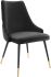 Adorn Dining Chair (Black Tufted Velvet)