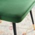Adorn Dining Chair (Emerald Tufted Velvet)