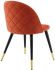 Cordial Dining Chair (Set of 2 - Orange Velvet)