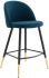 Cordial Counter Stools (Set of 2 - Azure Fabric)