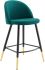 Cordial Counter Stools (Set of 2 - Teal Fabric)