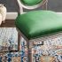 Emanate Dining Chair (Natural Emerald Vintage French Velvet)