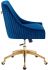 Discern Office Chair (Navy Velvet)