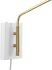 Journey 24 In Swing Arm Wall Sconce (White)