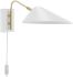 Journey 7 In Swing Arm Wall Sconce (White)