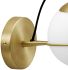 Hanna Hardwire Wall Sconce (Opal Gold)