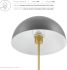 Ideal Metal Table Lamp (Grey Satin Brass)