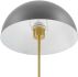 Ideal Metal Table Lamp (Grey Satin Brass)