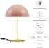 Ideal Metal Table Lamp (Pink Satin Brass)