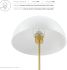 Ideal Metal Table Lamp (White Satin Brass)