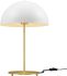 Ideal Metal Table Lamp (White Satin Brass)