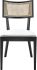 Caledonia Wood Dining Chair (Set of 2 - Black & White)