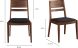 Figaro Dining Chair (Set of 2 - Black)