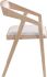 Padma Oak Arm Chair (Light Grey)