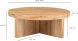 Folke Coffee Table (Round - Natural)