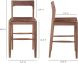 Owing Counter Stool (Walnut)